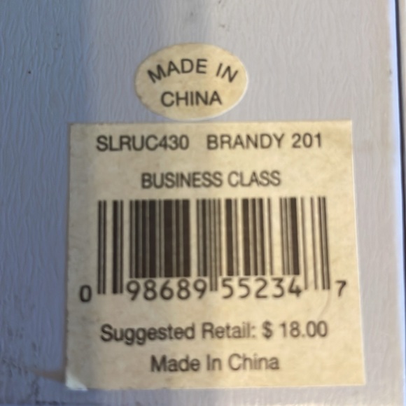 Rare Find- Vintage Liz Claiborne Business Class Brandy Leather Key Fob - Picture 6 of 6